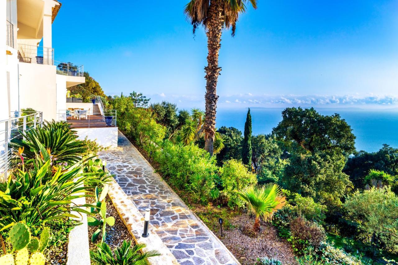 Vistazur Luxueux Appartement Avec Terrasse Et Piscine Le Le Rayol-Canadel-sur-Mer Luaran gambar