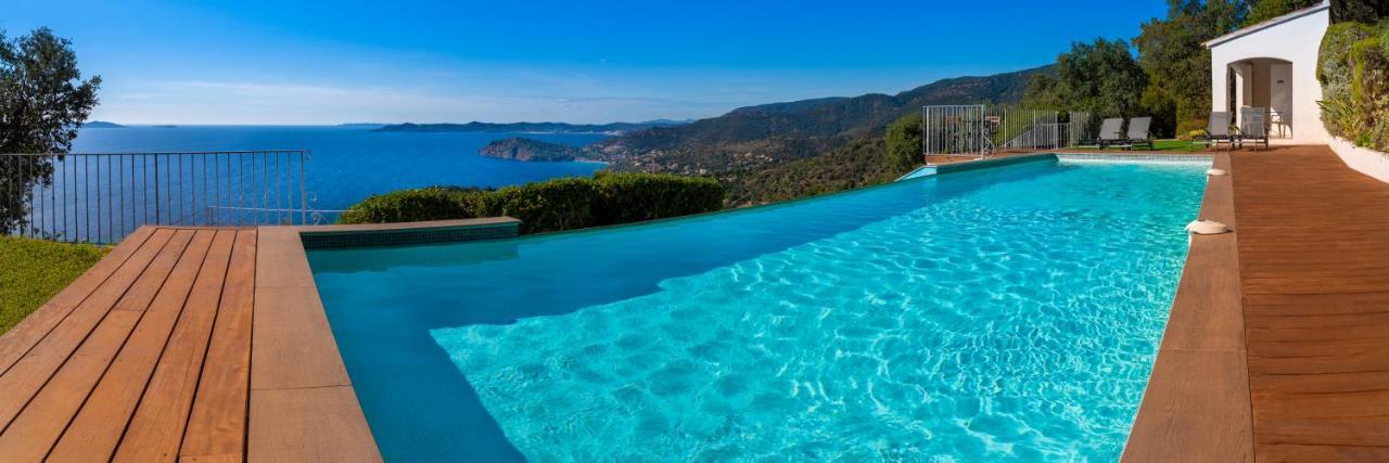Vistazur Luxueux Appartement Avec Terrasse Et Piscine Le Le Rayol-Canadel-sur-Mer Luaran gambar