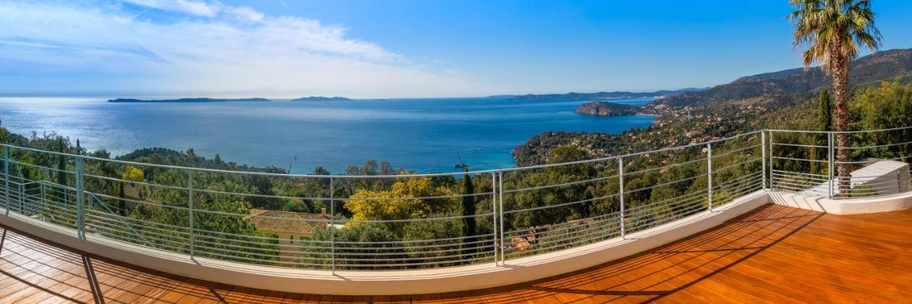Vistazur Luxueux Appartement Avec Terrasse Et Piscine Le Le Rayol-Canadel-sur-Mer Luaran gambar