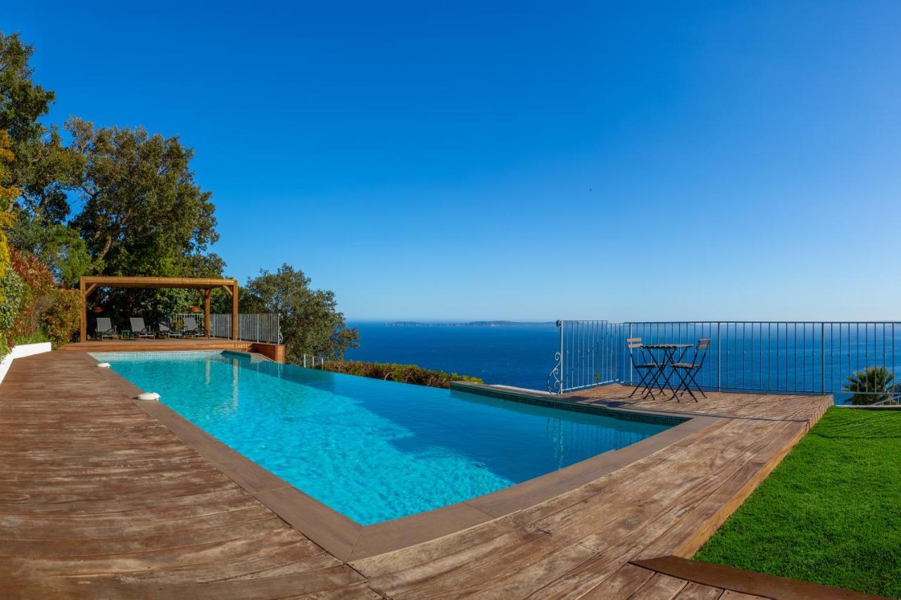 Vistazur Luxueux Appartement Avec Terrasse Et Piscine Le Le Rayol-Canadel-sur-Mer Luaran gambar