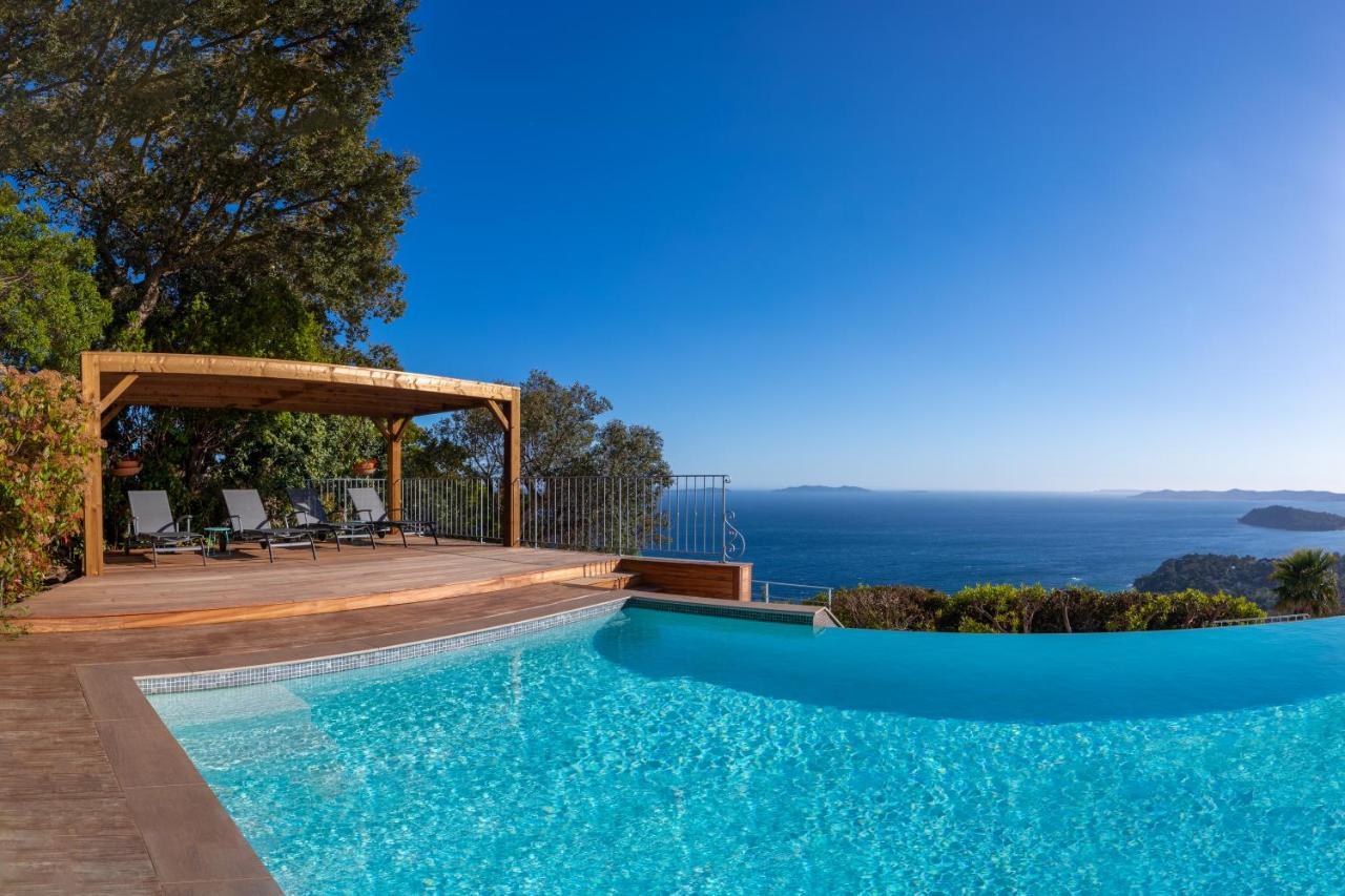 Vistazur Luxueux Appartement Avec Terrasse Et Piscine Le Le Rayol-Canadel-sur-Mer Luaran gambar
